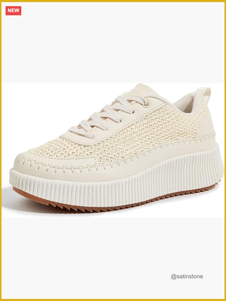Chunky Rhinestone Platform Sneakers Lace-Up Walking Shoes With Lights